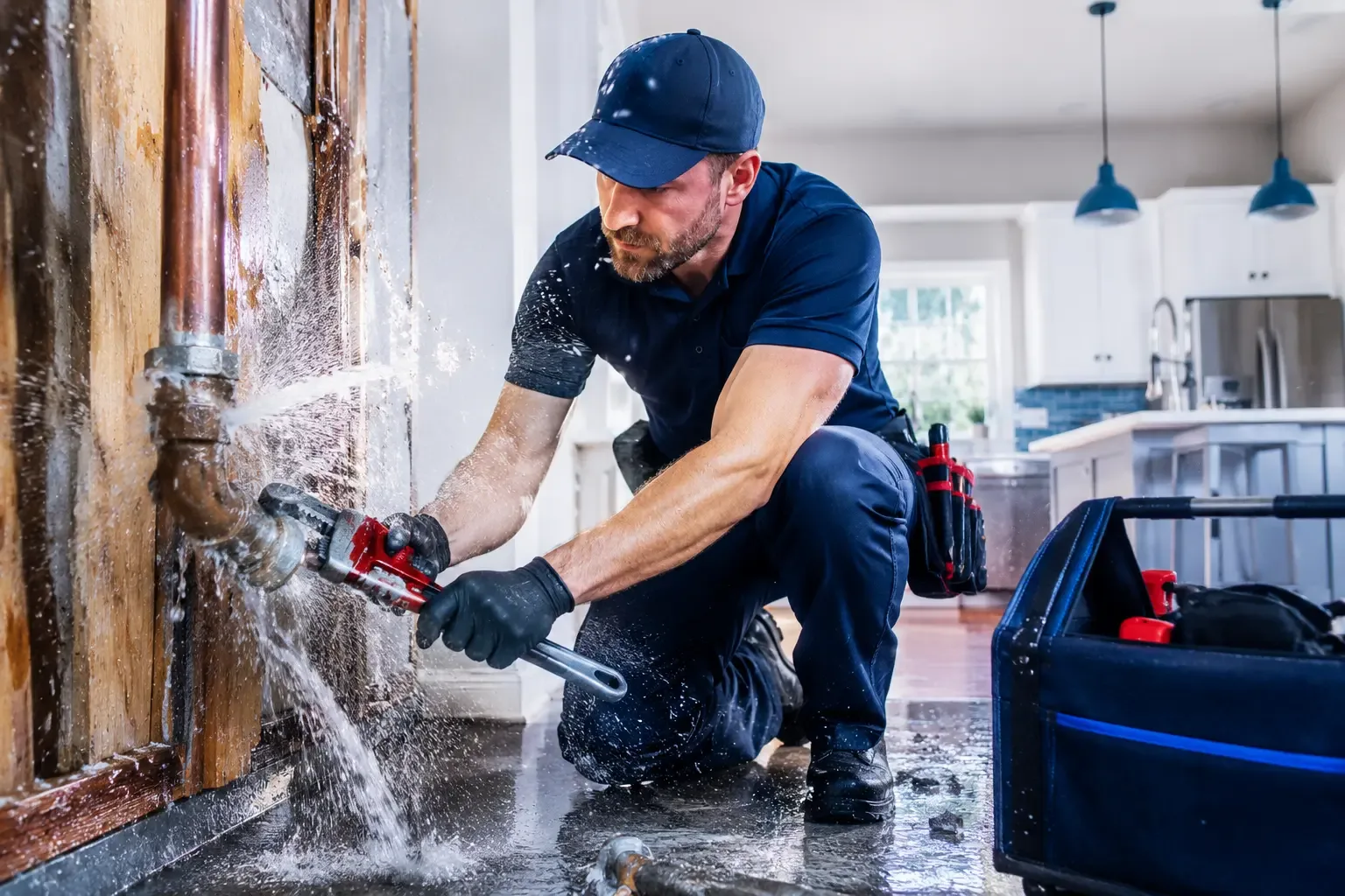 Local emergency pipe repair professionals in Petersburg, IL
